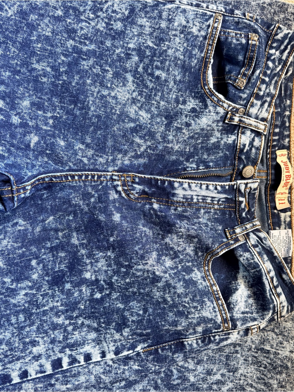 Judy Blue Blue Acid-Wash skinny Jeans